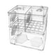 thumbnail image 1 of Caja divisoria transparente para peces de acuario con partición, caja de cría de peces, caja de cría para peces Betta, 1 of 9