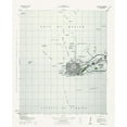 thumbnail image 2 of USGS 12x14 White Modern Wood Framed Museum Art Print Titled - Key West Florida Quad - USGS 1943, 2 of 4