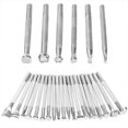 Metal Printing Tool Leather Stamping Set Saddle Making Tools Leather Stamps Craft Leather