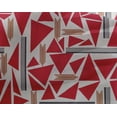 thumbnail image 4 of oneOone Georgette Viscose Fabric Triangle & Line Geometric Fabric Prints By Yard 42 Inch Wide, 4 of 4