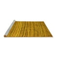 thumbnail image 2 of Ahgly Company Machine Washable Indoor Rectangle Abstract Yellow Modern Area Rugs, 5' x 8', 2 of 4