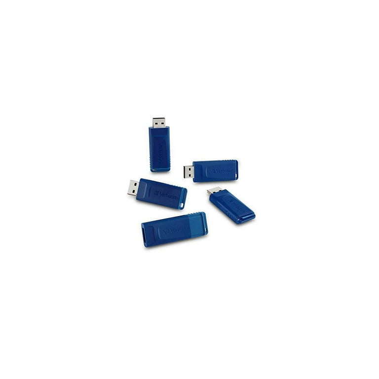 Classic USB 2.0 Flash Drive, 16 GB, Blue, 5/Pack Classic USB 2.0 Flash Drive, 16 GB, Blue, 5/Pack