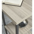 thumbnail image 4 of Signature Design by Ashley Contemporary Waylowe 48" Home Office Desk, Natural/Black, 4 of 5
