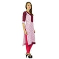 thumbnail image 4 of Phagun Indian Ethnic Kurti Cotton Designer Bollywood Kurta Women Tunic Dress, 4 of 5