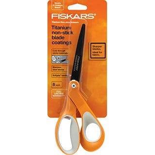 Fiskars Easy Action Titanium Scissor – EWE fine fiber goods