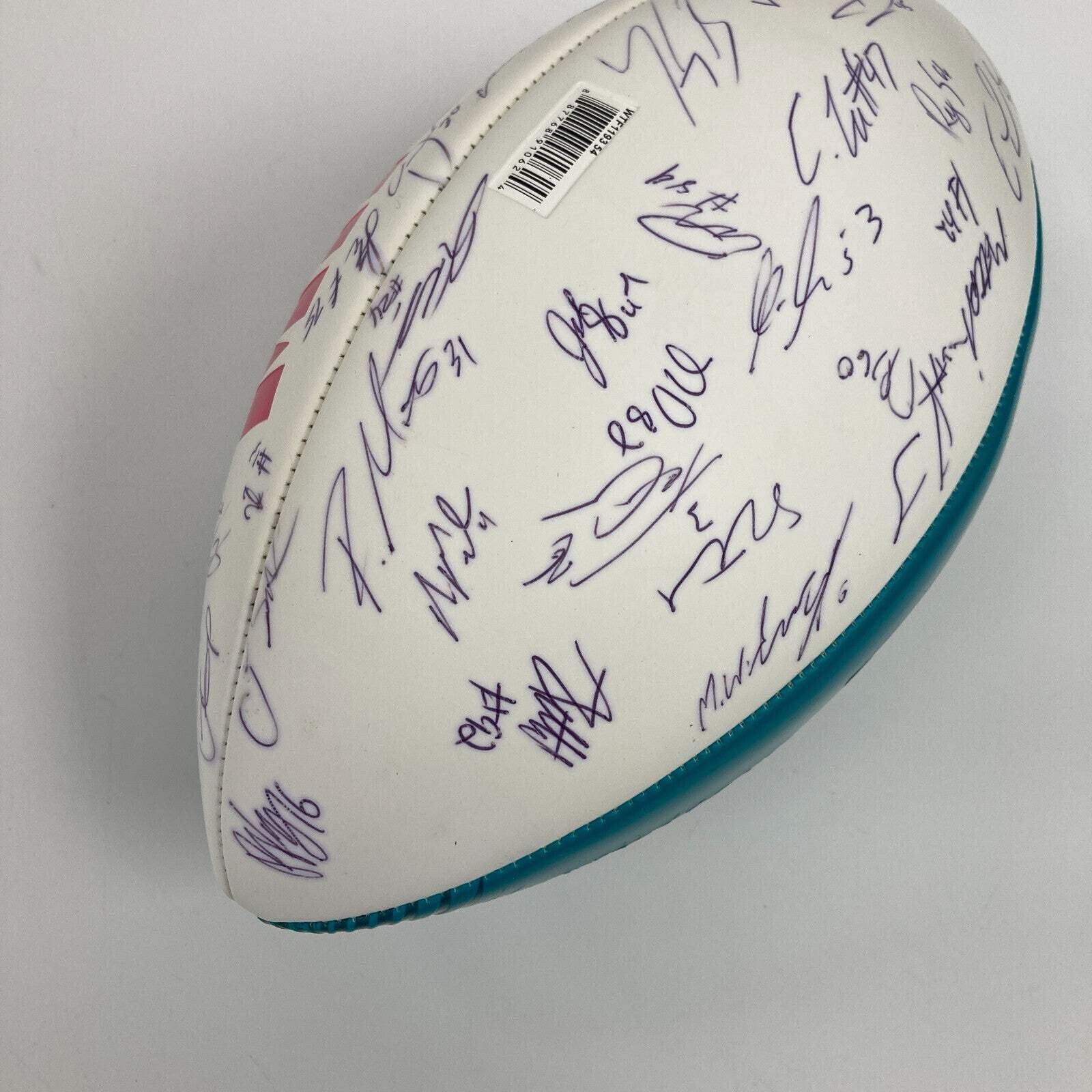 2019 San Francisco 49ers NFC Champs Team Signed Super Bowl LIV Football PSA DNA