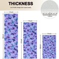 thumbnail image 4 of Purple Butterfly Pattern Kitchen Rugs Sets Of 3,Kitchen Runner Rugs Non Skid Washable,Decorative Kitchen Floor Mats for Kitchen,Sink,Laundry,17"x30"+ 17"x47" + 17"x59", 4 of 6