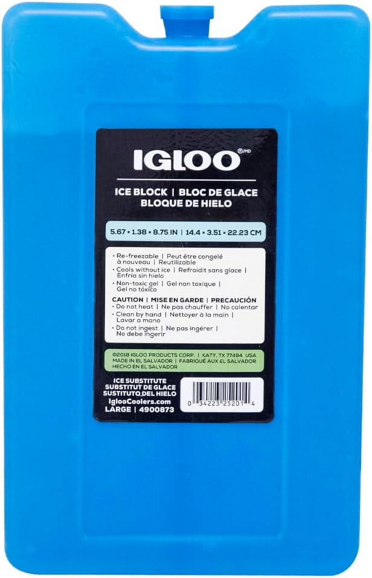 Ice Blocks, Reusable Ice Packs for Coolers, Long Lasting Cold Freezer ...