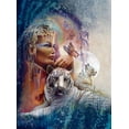thumbnail image 2 of Lund, Denton 19x24 White Modern Wood Framed Museum Art Print Titled - Empress, 2 of 4