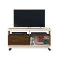 thumbnail image 1 of Mueble Rack Artur Compacto TV hasta 50" Blanco/Savana, 1 of 5