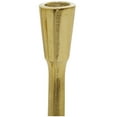 thumbnail image 5 of DecMode 3 Candle Gold Aluminum Metal Slim Candle Holder with Round Bases, Set of 3, 5 of 12