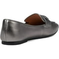 thumbnail image 5 of Cole Haan Women's York Bow Loafer, Dark Silver Metallic Leather, 6.5, 5 of 6