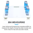 thumbnail image 2 of Uten Smart Digital Scale, Bluetooth Body Fat & Composition Analyzer with LCD Display, 400 lbs Capacity, Health Monitor, Black, 2 of 11