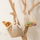 thumbnail image 4 of Bolsa de compras de malla - Bolsa de compras de malla de algodón con asa - Bolsa de malla portátil, reutilizable y lavable - Frutas, verduras, comestibles y juguetes de playa, 4 of 5