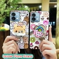 thumbnail image 2 of LYM-Phone Case For MOTO G Stylus 5G 2023, cute Kickstand Fashion Design Phone Lens Protection Glitter Dirt-resistant Simplicity Soft Case Cartoon Anti-knock Quicksand Rotatable stand TPU, 2 of 9