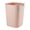 Pink, variant on 8/12 Liter Square Trash Can No Lid, Modern Simple Plastic Waste Basket, Open Top Garbage Can with Pressure Ring for Living Room, Bedroom, Office