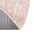 thumbnail image 7 of Unique Loom Lennon Collection Area Rug - Zal (10' Round Pink/Ivory), 7 of 7