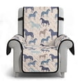 thumbnail image 6 of TSOVTHRID Horse Print Recliner Slipcovers Non Slip Lazyboy Recliner Chair Cover Soft Reclining Sofa Slipcovers with Storage Pocket Furniture Protector Cover for Living Room, 6 of 7