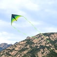 thumbnail image 6 of Mint's Colorful Life Delta Kite for Kids & Adults, Extremely Easy to Fly Kite with 2 Ribbons and 300ft Kite String, Best Kite for Beginner, 6 of 7