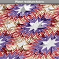 thumbnail image 5 of Geometric Dog Crate Cover, Octagonal Stars Formed by Zigzag Lines and Triangles, Easy to Use Pet Kennel Cover Small Dogs Puppies Kittens, 7 Sizes, Blue Violet Blue Violet, by Ambesonne, 5 of 6