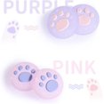 thumbnail image 2 of 4 piezas Joy Con Thumb Grip Cap para Switch/Switch Lite- Rosa+púrpura, silicona Linda cubierta protectora de agarre de pulgar analógico Kawaii para controlador Joy-con Rojo Verde Cocina, Decoración y Otros, 2 of 5