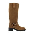 thumbnail image 6 of Aerosoles Marley Women's Boots Tobacco Suede Size 8.5 M, 6 of 8