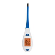 Veridian Digital Thermometer | 2-Second Readout | RATE Rapid Read Technology| Flexible Tip | Hygienic Water-Resistant Easy Cleaning | Storage Case + Instructions Included