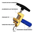 thumbnail image 4 of Glass Tile Cutter with Breaking Pliers, Accurate Efficient Manual Tile Cutter Versatile Easy To Use  for 3-15mm Glazed Tile Glass Mirrors, 4 of 7