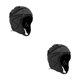 thumbnail image 1 of Yuarrent Casco de rugby de esponja EVA, protector de cabeza ajustable para Hockey, Paintball, fútbol, ​​negro negro 2piezas, 1 of 1