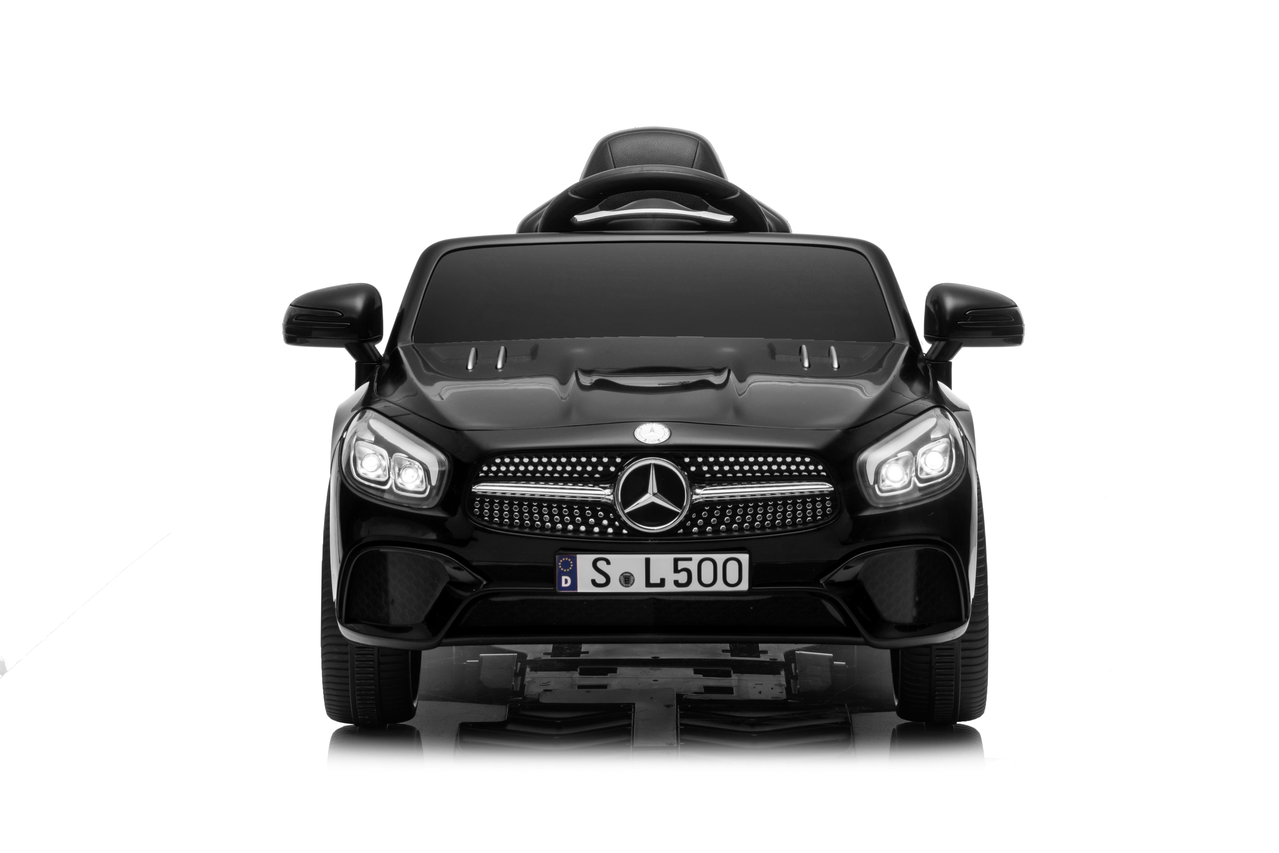 Licensed Benz CLS 350 12V Electric Ride on Toys with Bluetooth Music, LED Lights, Spring Suspension, Power Car Wheels, Electric Car for Kids with Parent Remote Control (Black)