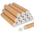 thumbnail image 2 of 12 Pack Mailing Tubes with Caps for Packaging Posters, 2 of 5