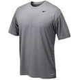 thumbnail image 4 of Nike Men's Lightweight Legend 2.0 Dri-Fit Athletic T-Shirt (Heather Grey, XL), 4 of 4