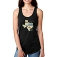 thumbnail image 1 of Illustrated State-texas Racerback Tank Women -Jacob Green Designs, Female Large, 1 of 4