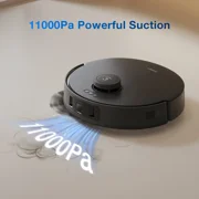 ECOVACS DEEBOT T30S Care Robot Vacuum & Mop - 11000Pa, ZeroTangle, TruEdge Mopping, Self-Emptying, Auto-Mop Lifting