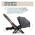thumbnail image 4 of Chicco Mysa Black Satin 0+m Hasta 22 Kg 5 Puntos, 3 Ajustabl, 4 of 10