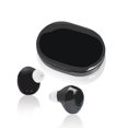 thumbnail image 1 of audífonos recargables para personas mayores y adultos con control de volumen, pequeño amplificador auditivo digital completamente en el canal, dispositivos de asistencia con caja de carga, negro, 1 of 5