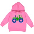 thumbnail image 2 of Inktastic Cute Green Tractor Toddler Hoodie, 2 of 4