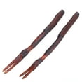 thumbnail image 2 of 2Pcs Fruit Fork with Wooden Tangled Wire Tableware Fork for Kitchen Home Restaurant, 2 of 14