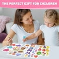 thumbnail image 7 of FEMBW Window Clings Gel Stickers for Girls, 41Pcs Thick Car Window Stickers for Kids Toys, Heart Butterfly Fruit Dessert Mermaid 3D Stickers for Home Decor Kids Gifts, 7 of 7