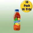 thumbnail image 2 of Snapple Peach All Natural Fruit Juice Drink, 16 fl oz Plastic Bottles, Made with Real Fruit Flavor, 16-Pack, 2 of 4