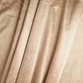 thumbnail image 2 of Balsa Circle 5 yards 65" Champagne Premium Velvet Fabric Roll Wedding Party Crafts Draping Decorations, 2 of 5