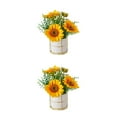 thumbnail image 3 of ZheElen Simulation Flower Set Stunning Floral Display With Minimal Effort Wide Range sunflowers 2Set, 3 of 6