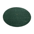 thumbnail image 2 of Magic Rugs Steel Modern Gabbeh Dark Green Round Area Rug, 8' x 8', 2 of 12