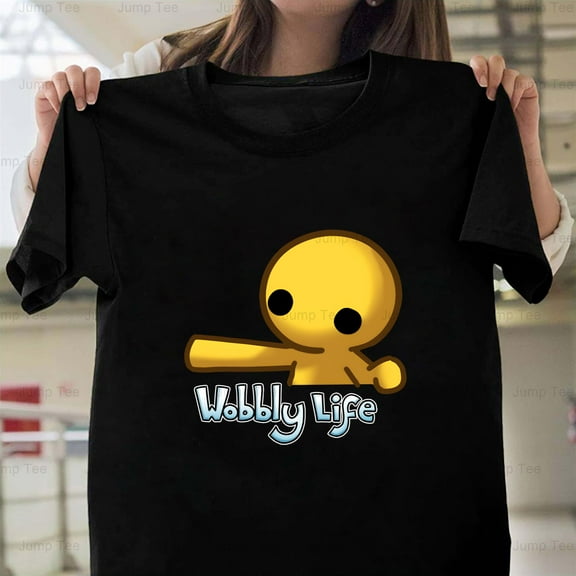 Wobbly Life Birthday Party Game Character Funny Gift Boy Unisex T-Shirt, up to size 5XL