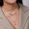 thumbnail image 3 of Colr con colgante de cadena de suéter de pers, joyería de pers, cumpleaños de verano A Sunnimix Collar largo suéter cadena, 3 of 8