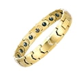 thumbnail image 2 of Pulsera magnética de acero inoxidable, pulsera de energía negativa, joyería para hombre, pulsera de terapia magnética, 2 of 2