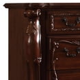 thumbnail image 2 of Wooden Dresser With Multiple Storage, Cherry Oak Brown, 2 of 4