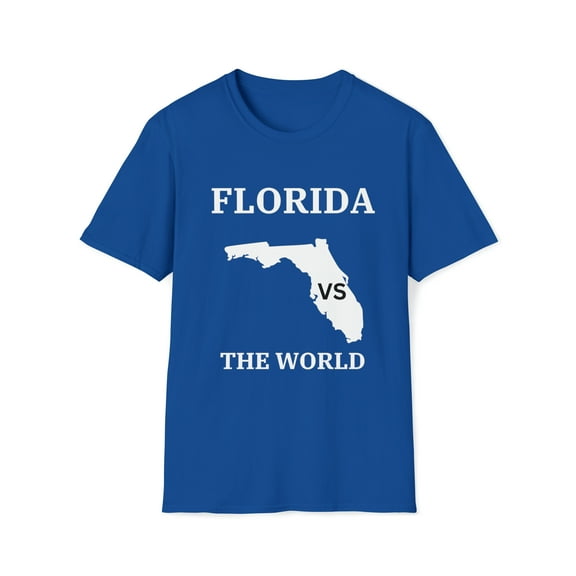 Florida VS The World Unisex Softstyle T-Shirt Football T-Shirt