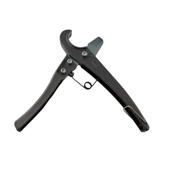 GOOHOCHY Cortador de tubos PPR de corte rápido de 32 mm, tijeras para tubos de aluminio y plástico, tijeras para tubos de gas, cortador multitubo para uso doméstico, color negro.