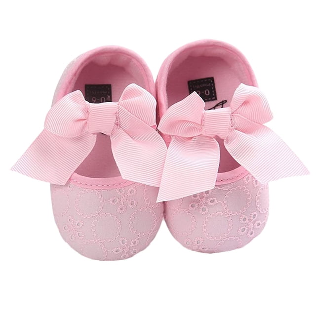 Toddler Princess Shoes Baby Girl Fashion Embroidered Shoes Soft Sole Toddler Shoes Bow Princess Shoes Toddler Shoes Girl Toddler Girl Shoes Baby Girl Shoes